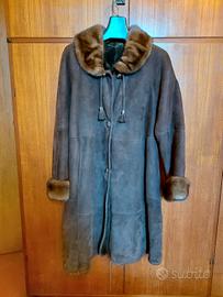 Giacca da donna invernale Shearling taglia 44