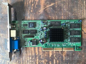 Scheda Video AGP ATI Radeon 7000 64Mb Vintage