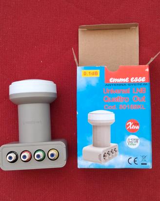 convertitore sat lnb 4 uscite