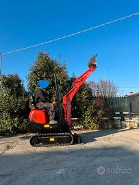 E213 Mini escavatore Neuson 10 q carro allargabile