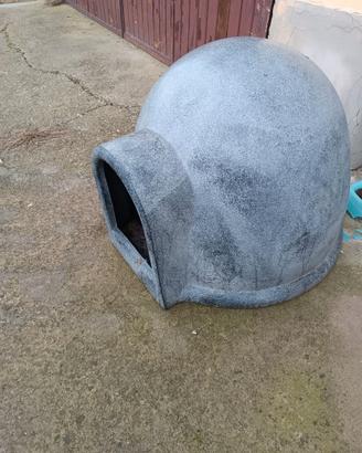 Cuccia per cane igloo