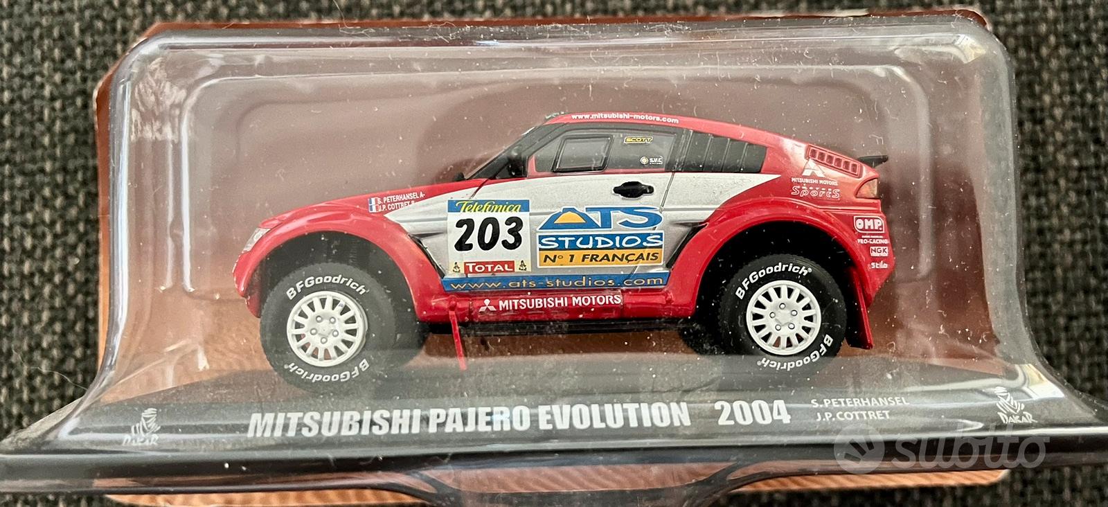 AT317 NOREV 1/43 1:43 Mitsubishi Pajero Evolution Paris Dakar 2004. EUR
