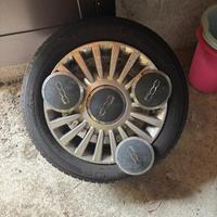 Set cerchi in lega e pneumatici FIAT 50