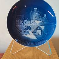 Piatto natalizio di Bing & Grøndahl del 1977