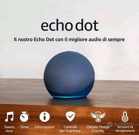 Amazon Echo dot 5 generazione 