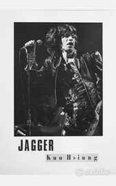 Stampa Artistica Foto B/N M. JAGGER