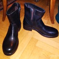 Stivaletti donna tg.40 NUOVI anfibi stivali pelle