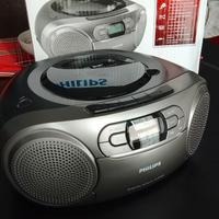 Philips AZB600/12 Radio, Stereo CD, Argento