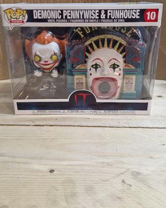Funko 10 Demonic Pennywise & Funhouse