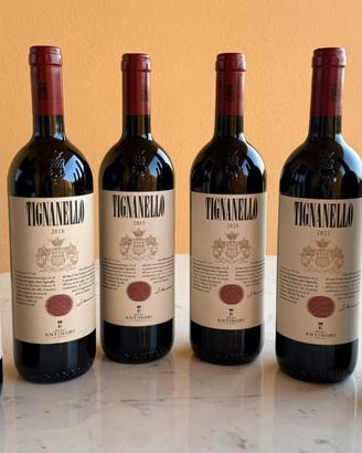 Vino Tignanello - Verticale da collezione