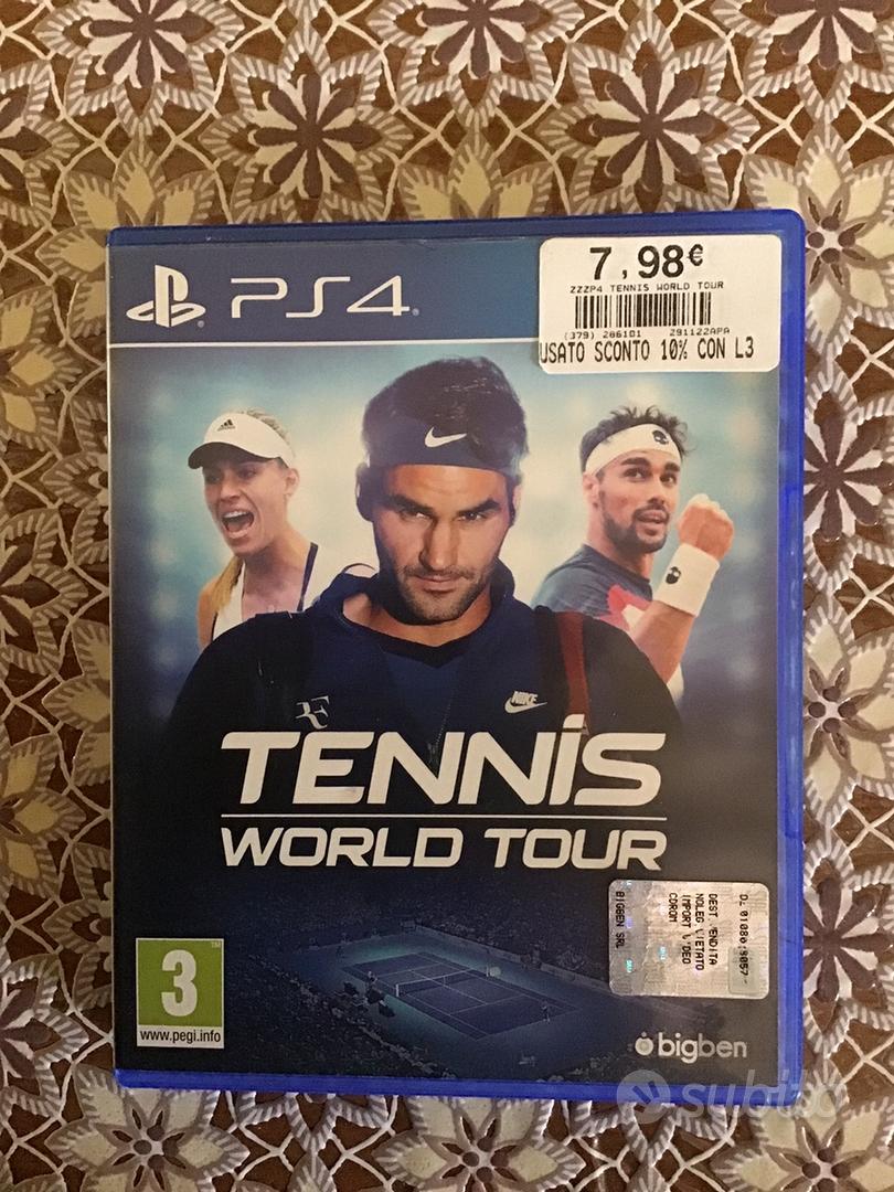 Tennis World Tour ps4 gioco originale funzionante - Console e