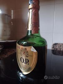 bottiglia O.P. brandy