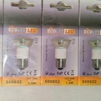 10 PZ faretti led E27 1,5w