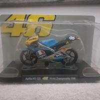Modellino Aprilia RS 125 Valentino Rossi 1996