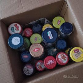 60 barattoli in vetro vuoti