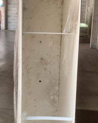 Fioriera in metallo 185x40