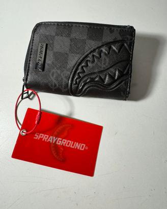 Sprayground 3AM Check Small Wallet