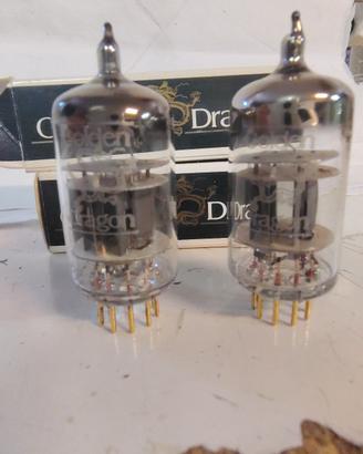 Coppia valvole Golden dragon e82cc / ecc82 (12au7)