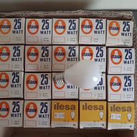 20pz lampadine opali osram silica vintage