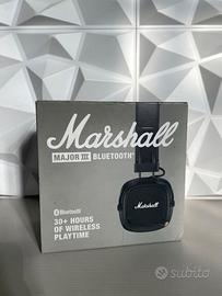 Marshall Major 3 III cuffie on ear nere bluetooth