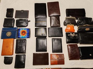 Collezione Portafogli in pelle e non Leggere