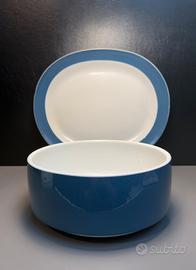 Insalatiera + Piatto Ovale Ginori Colonna