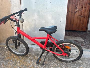 Bicicletta Btwin 16 pollici