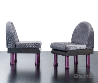 Poltrone Ettore Sottsass 1980 Produzione Memphis