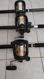 canne con mulinello Shimano 