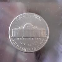 moneta usa 5 cents monticello