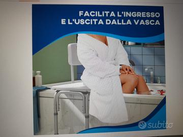 Sedile doccia\vasca per anziani