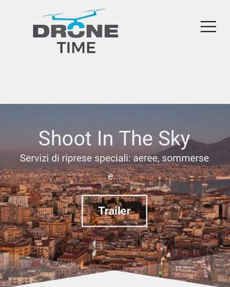 Riprese con drone