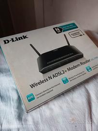 Modem Router D-Link DSL-2750B N300