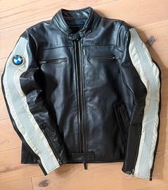 Giacca moto in pelle BMW club