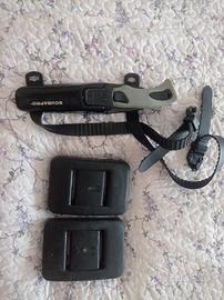 muta sub corta coltello pesi gommati