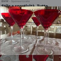 Bicchieri, calici da cocktail