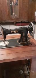 Macchina cucire antica Pfaff 31 con mobiletto