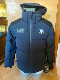 Giacca piumino EA7 fisi nazionale sci italiana S
