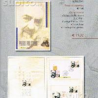 Padre pio santo 2002 - folder filatelico