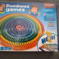 1000 Pezzi Domino in Legno Domino Gioco Mattoncini