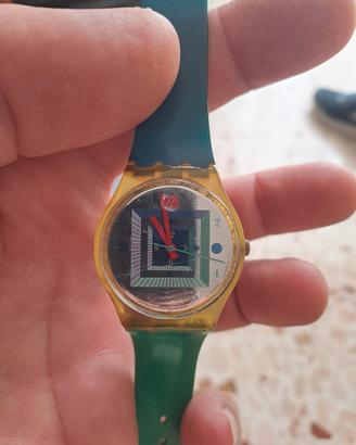 Swatch Gent "Miroir de Jeu" (1993) GN121 Vintage. 