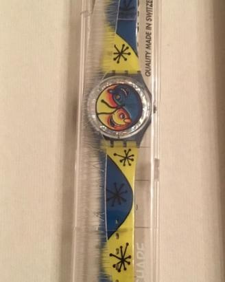 Swatch vintage edizione limitata artista K. Scharf