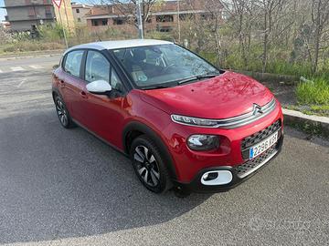 citroën c3 euro 6 80000km originali garanzia permu