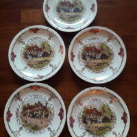 Piatti Piani Porcellana Bavaria Kunst DüCo Vintage