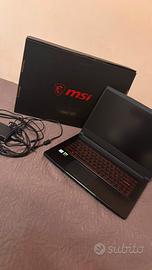 Laptop Gaming MSI GF63 Thin 9SCXR