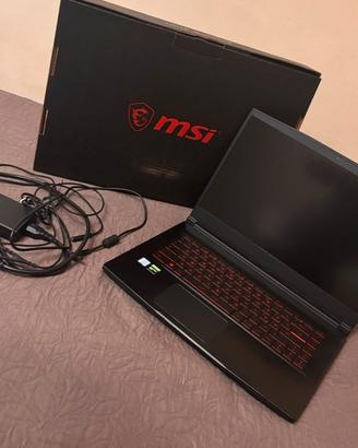Laptop Gaming MSI GF63 Thin 9SCXR