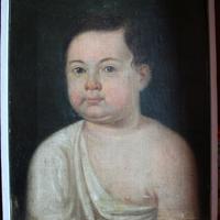 Ritratto olio su tela del 700