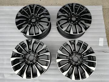 cerchi fiat 500 X nero opaco diamantato