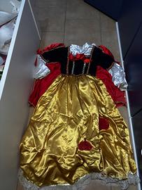 vestito di carnevale biancaneve