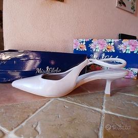 Décolleté glicine slingback MISSGLOBO
